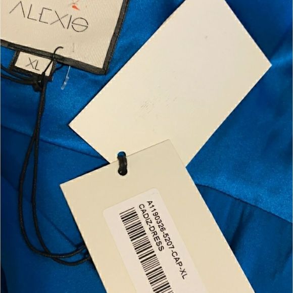 Alexis Cadiz Sweetheart Puff- Sleeve Silk .... - Picture 5 of 13